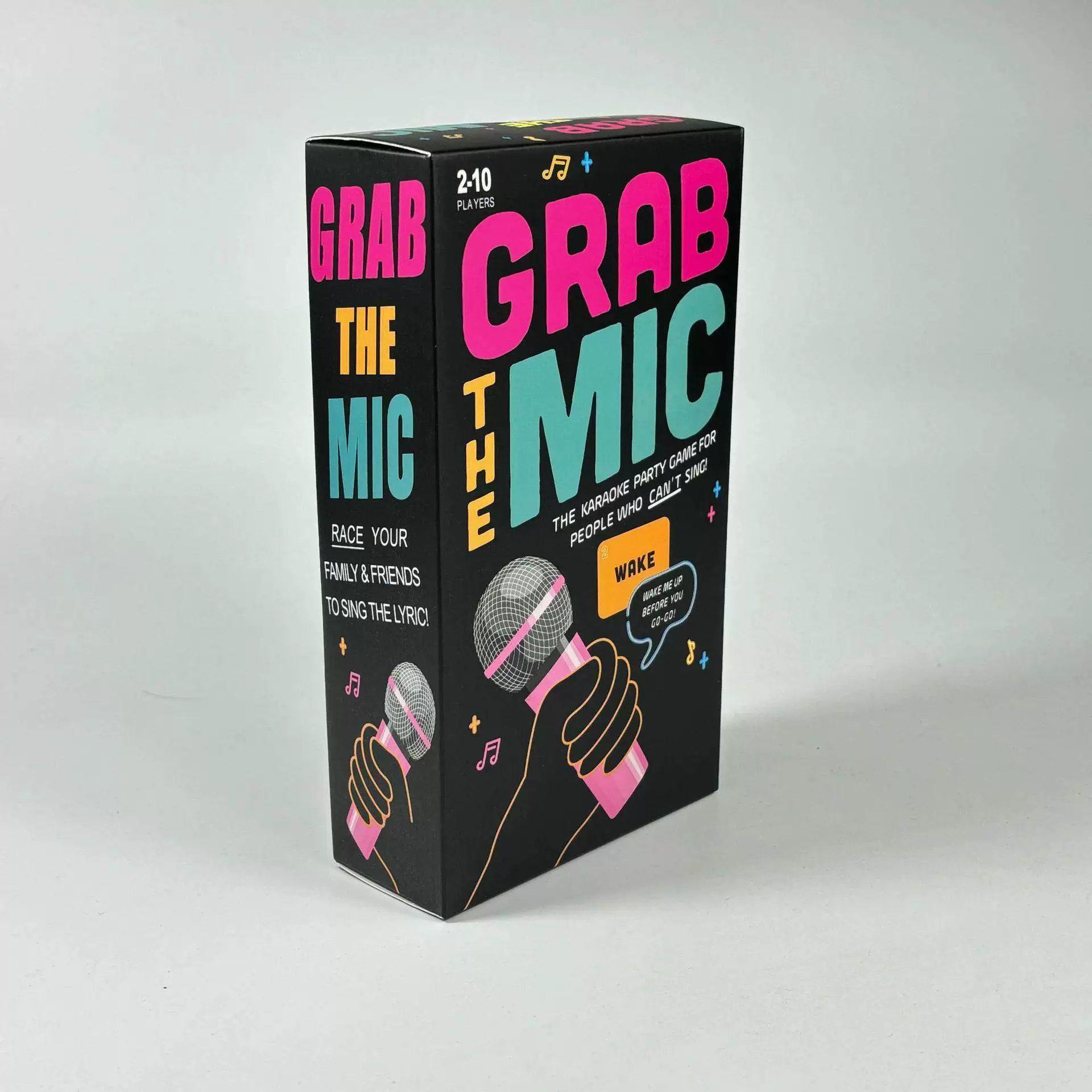 Английская версия Grab The Mic игра для певцов, развлекательная игра для друзей на вечеринке, настольная игра
