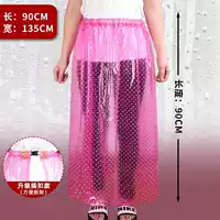 Розовый/чайный фартук сгущенной/модернизированной вставки и пряжки (легко разобрать)