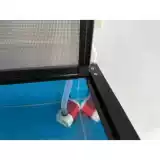 Крышка крышки крышки рыбы крышка крышки крышки крышки покрытия алюминиевая пластиковая доска бриллиантовая сетка.