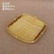 Handmade bamboo weaving products Bamboo sieve bamboo basket storage basket Fruit plate Dessert tray Farmhouse woven round winnowing basket