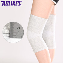 Bamboo charcoal knee air conditioning room elastic knitting leg-protecting knee joint protection protective spot