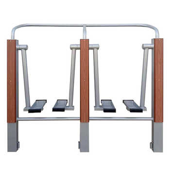 Manufacturer outdoor fitness equipment park square community plastic wood outdoor fitness equipment sporting goods fitness path