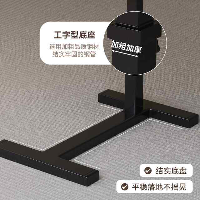 Bedside Table, Movable and Adjustable Height Computer Desk, Living Room Sofa Side Table, Folding Desk, Bedroom Home Use Bed Study Table, Bed Sheet Pull-Out Cart