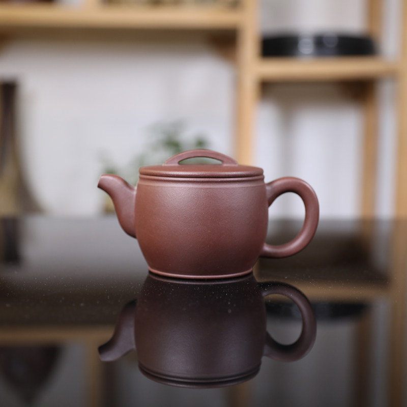 Hanwa pot, Yixing raw ore purple sand pot, purple mud handmade, authentic collection of famous teapots