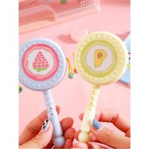 Baby toy rattle grasp training puzzle 3-6 months newborn baby comfort rattle hand drum 0-1-2 years old