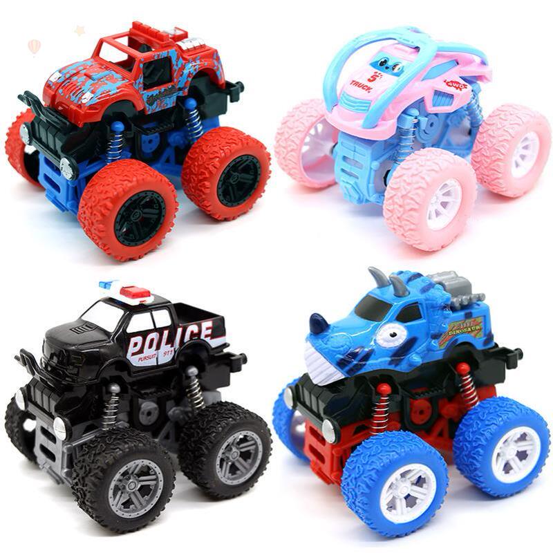 Inertial Four-Wheel Drive Off-Road Vehicle, Pull-Back Car, Big Wheel Monster Police Car, Baby Bus, Rescue Team Truck, Toy Car Inertial Four-Wheel Drive Off-Road Vehicle, Pull-Back Car, Big Wheel Monster Police Car, Baby Bus, Rescue Team Truck, Toy Car
