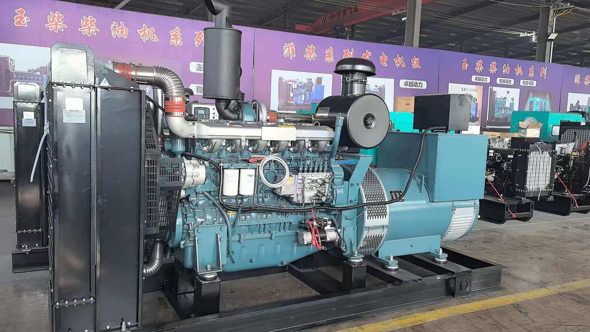 3月30日潍坊26年出厂潍坊500KW发电机组一套享受原厂质保网络拍卖公告