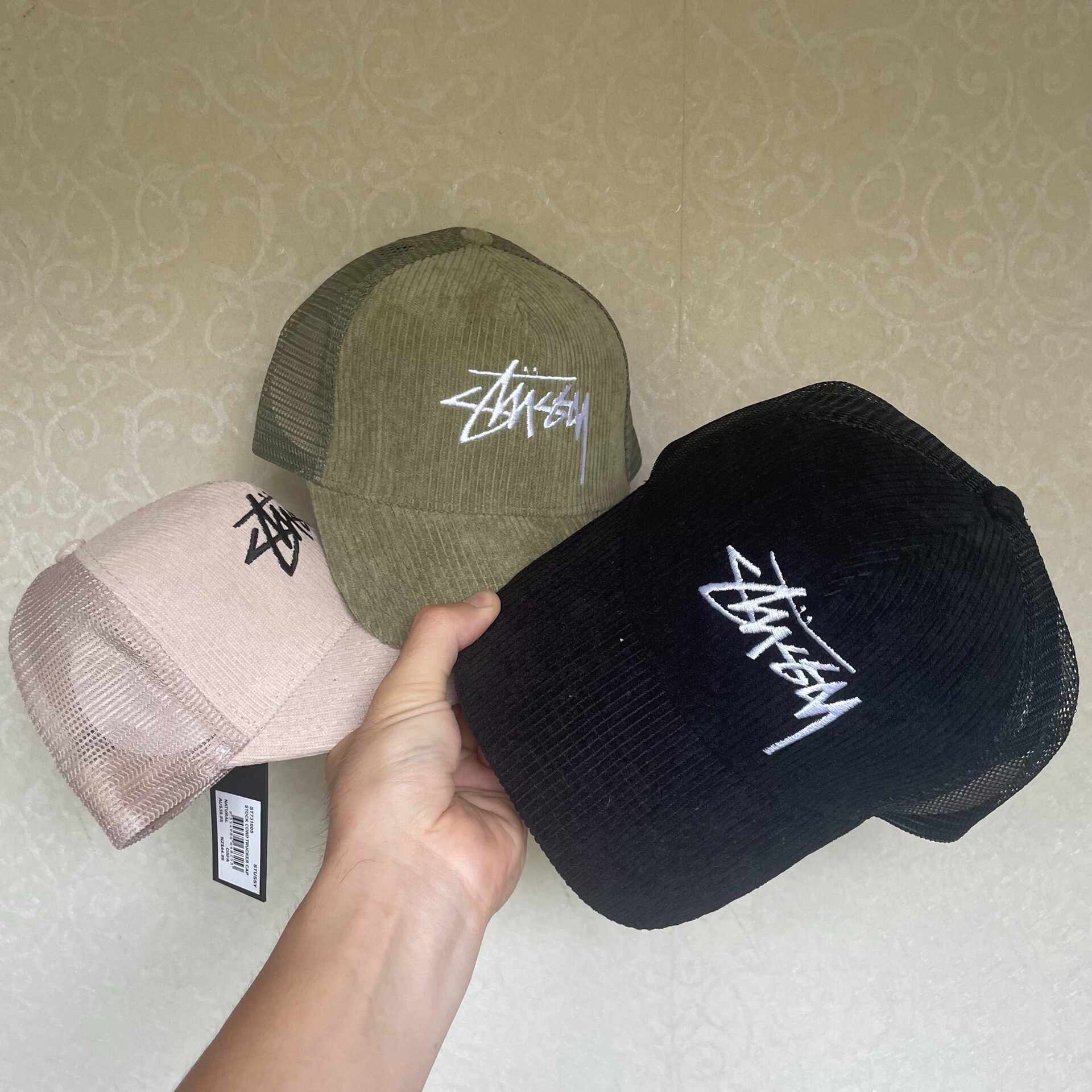 ブラック THE H.W.DOG&CO. TRUCKER 繁く CAP サイズ38