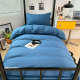 Simple wash cotton student dormitory bed three-piece set top and bottom bunk high school student bed sheets, quilt covers, quilt core six-piece set