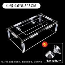 Fish tank feeder acrylic fish feeding artifact fish food feeder fixed-point anti-drift fish food feed feeding ring