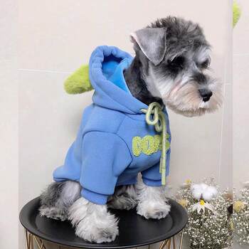 Dog clothes, sweatshirts, trendy autumn and winter clothes, thin teddy corgis, cats, small dogs and puppies, pet clothing