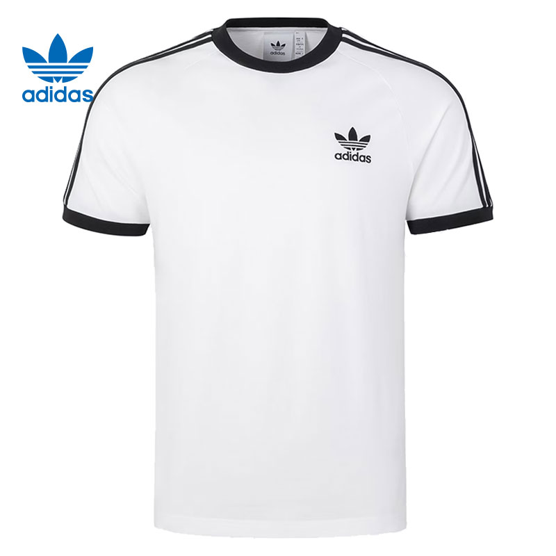 adidas阿迪达斯三叶草短袖男子宽松半袖运动服KB2460