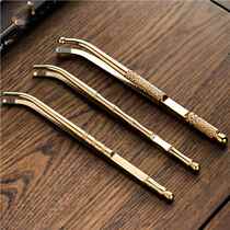 Pure brass tea clip cup washing clip Kung Fu tea tweezers tea cup clip copper tea clip tea set accessories tea ceremony