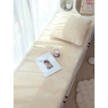 Australian pure wool bay window mat window sill mat short plush sheep shear balcony mat blanket tatami mat decoration