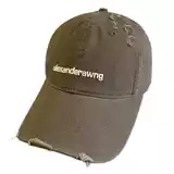 Бежевая буква бейсбольная шляпа женщина - обнаженная пронзительная большая окружность головы, шляпа с утенком, широкая шляпа, большое лицо, большое лицо мягкая шляпа