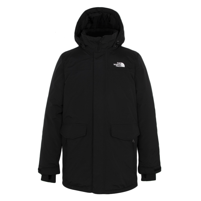 The North Face北面中长款羽绒服男户外防水75鹅绒550蓬外套