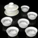 Exquisitely Carved Hollow Three-Piece Lidded Tea Bowl, Single Tea Cup, Large Ceramic Tea Set, Jingdezhen Glass Creative Design