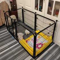 Pet dog fence indoor small dog cage medium dog corgi isolation door guardrail free combination fence