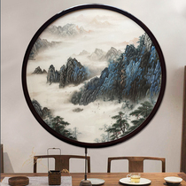 High-quality Suzhou embroidery pure hand embroidery Landscape new Chinese style living room decoration hanging paintings collection and gift giving