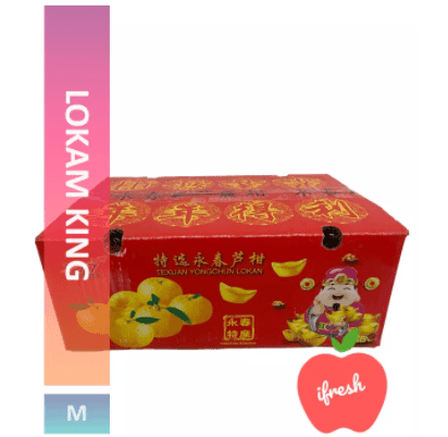 ifresh-CNY Lokam Mandarin Orange 4kg 28pcs