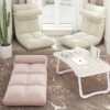 Lazy sofa, tatami cushion, bed, backrest, chair, bedroom bay window, small lounge chair, balcony lying down