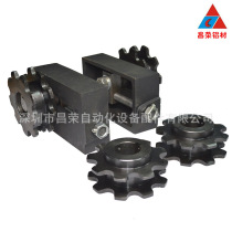 Triple speed active driven sprocket complete set 9 teeth 38 1 pitch tensioner seat tensioner seat 9 tooth double row sprocket