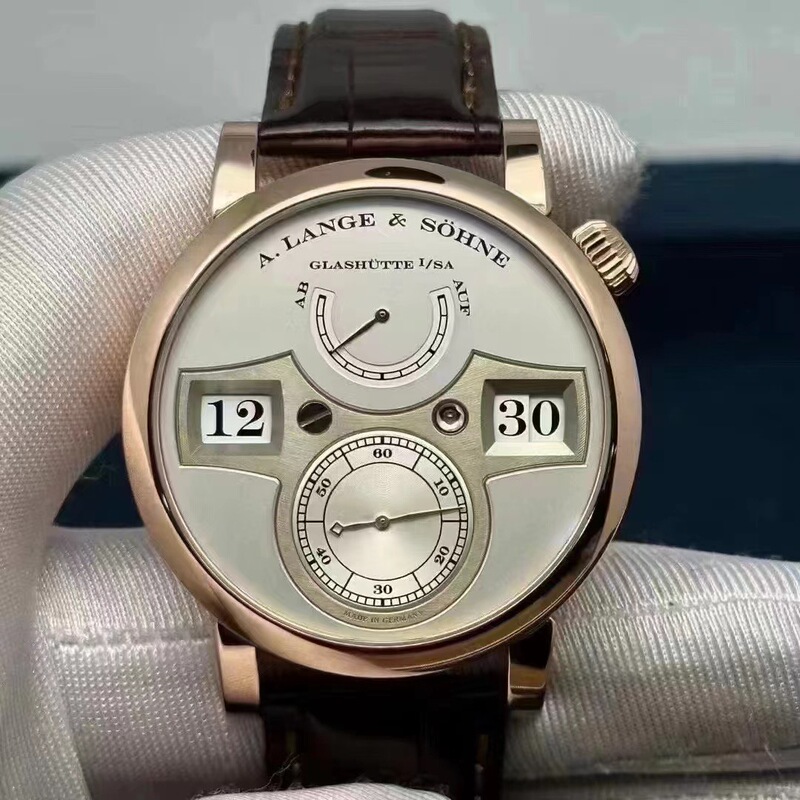 [Official Price 621,000] 98% New 42mm Owl Lange 140.032 Manual Mechanical Men's Watch Genuine Product