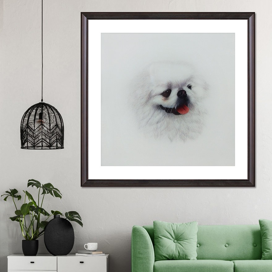 Pure hand embroidery living room decoration painting 