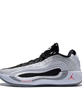 Jordan Luka 4 PF舒适百搭 耐磨 低帮 篮球鞋 男款 黑白色