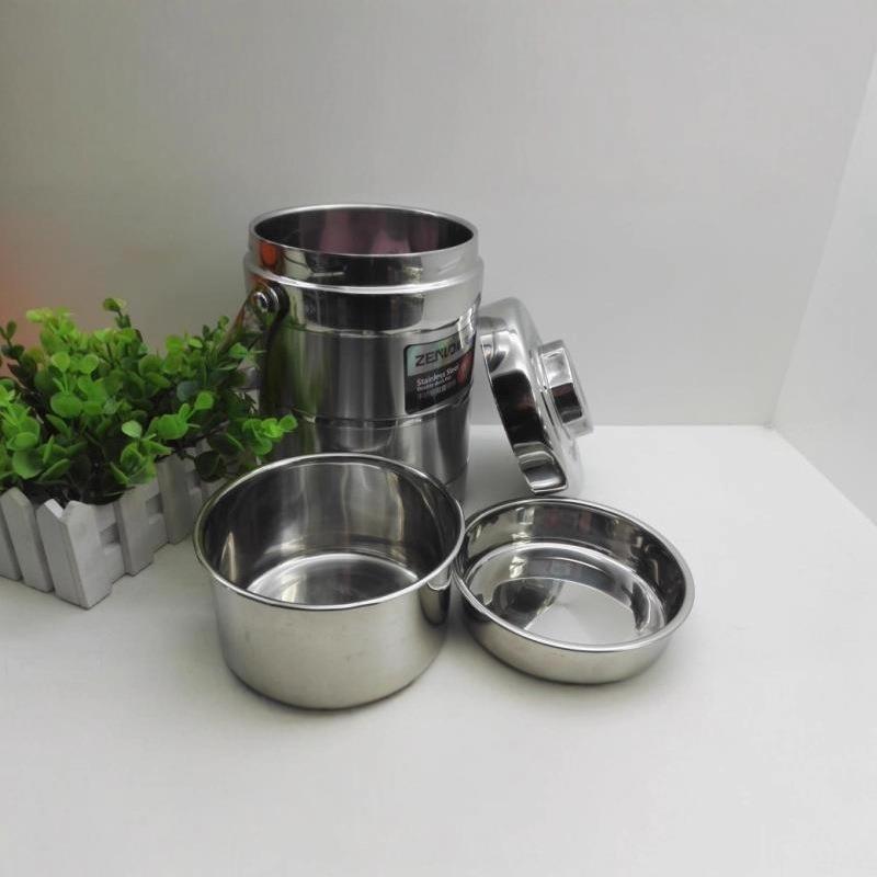 Zhenlong Chuanchi B Straight-Shaped Vacuum Insulated Pot 1.6L 2.2L Insulated Bucket Lunch Box