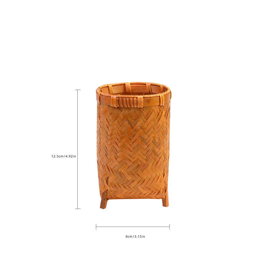 Woven pen holder pen holder pen holder stationery makeup hanging basket