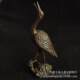 Antiques, miscellaneous antique bronze trinkets, copper turtles, copper cranes, home office trinkets, copper jewelry