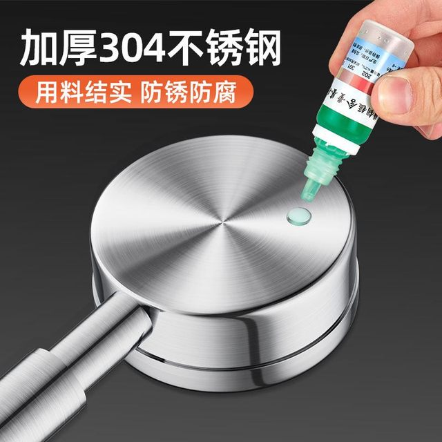 304 Stainless Steel Pressurized Shower Head Bathroom Faucet Rain Shower Head Pressurized Showerhead