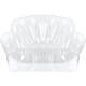 In-Stock Thickened Outdoor Camping Inflatable Sofa, Adult Lazy Inflatable Chair, Pvc Transparent Sofa Stool