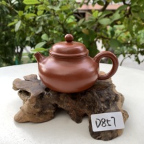 Weixia Loss Clearance D857 Rongtian 180cc Coarse Sand Crimson Clay Chinese Craftsman Liu Zhigao Handmade Purple Clay Pot