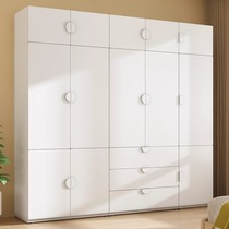 Childrens wardrobe steel wardrobe simple childrens iron wardrobe bedroom balcony color matching with drawer storage cabinet plus