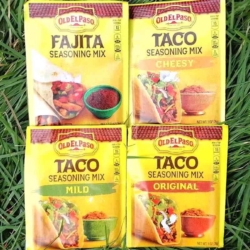 Taco Seasoning Mix Imported from the United States, Mexican Corn Tortilla Seasoning Powder, Opatata Tortilla Seasoning