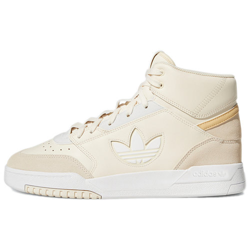 adidas originals Drop Step XL Xl  高帮 板鞋 男女同款 米白