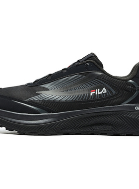 FILA/斐乐 Wolf Boa  防滑 低帮 休闲鞋 男款 黑色A12M241216ABB