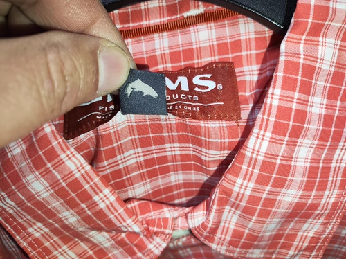 Новая подлинная SIMMS SIMMS Half -Sleve Shirtya Flying Flying Рыбалка Рыбалка Рыбалка Рыбалка, настоящая