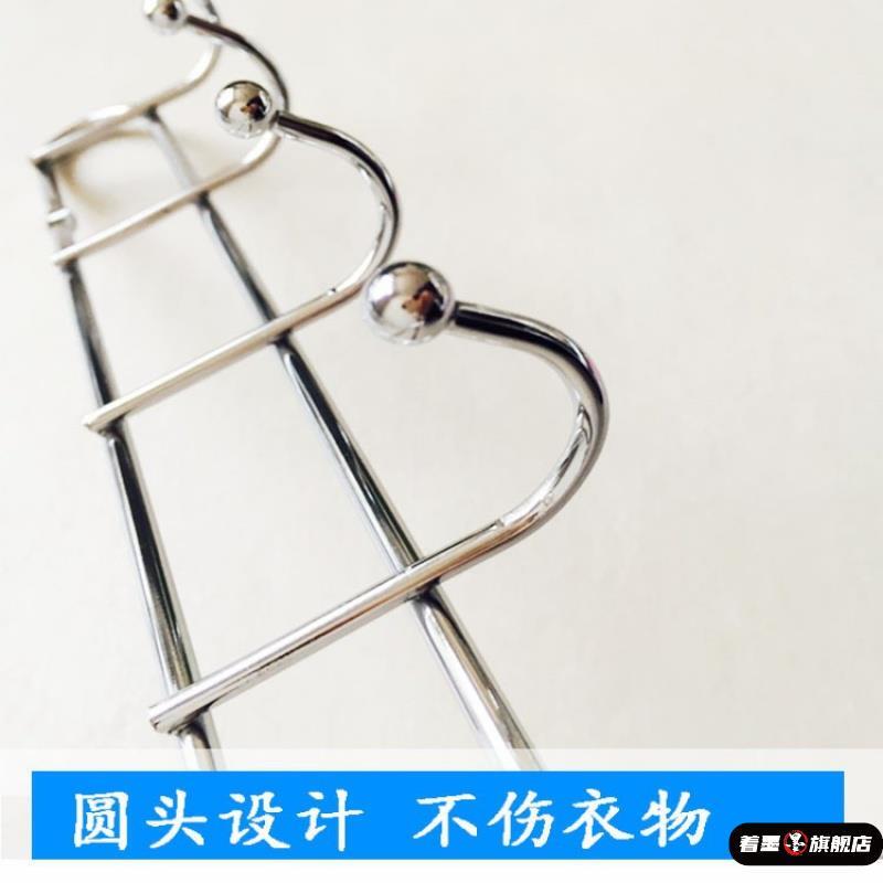 Wall-Mounted Perforated Clothes Hook Rail for Entryway, High-End Wardrobe Side Wall Hook