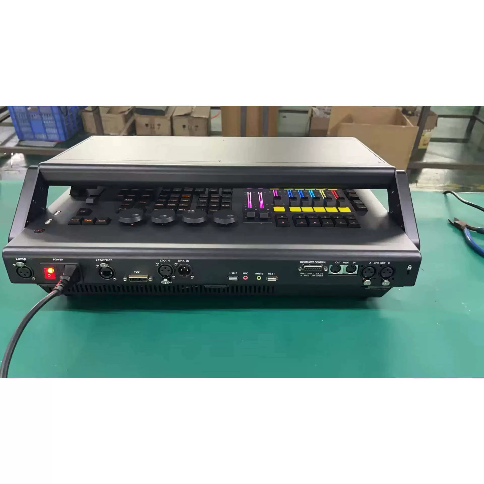 MA2 stage lighting console DMX RGB electric pole console Inno MA3 Compact console