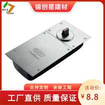 Floor spring glass door adjustable height glass door floor spring corrosion-resistant load-bearing glass door floor spring factory