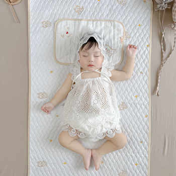 Home bed sheets, baby, silk factory sweat-absorbing ice, newborn, cool baby soft mat, cool mat, summer polymer breathable