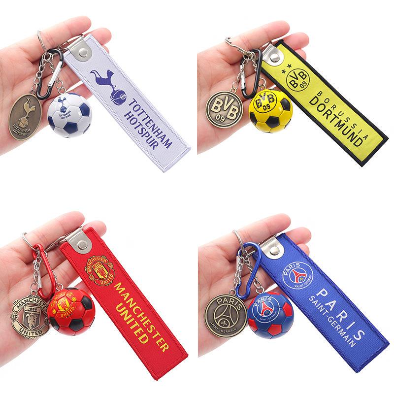 Real Madrid, Inter Milan, Chelsea, Manchester City, Al Nassr, Ac Milan, Juventus Football Team Logo Bag Pendant Keychain Real Madrid, Inter Milan, Chelsea, Manchester City, Al Nassr, Ac Milan, Juventus Football Team Logo Bag Pendant Keychain