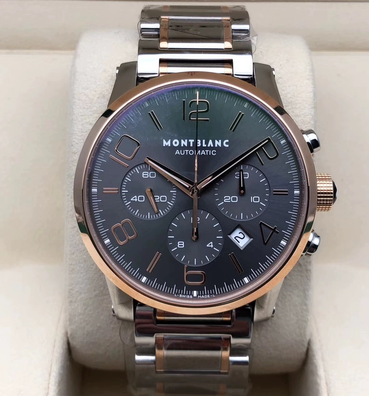 60% off Instant Purchase】98% New 42mm Montblanc Timewalker U0107321 Automatic Mechanical Men's Watch Genuine
