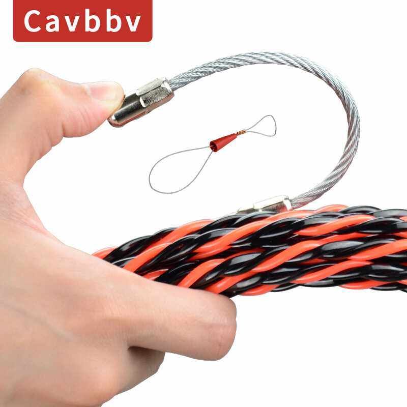 Cavbbv Electrician Threader Network Wire Wire Wire Threader Pipe Threader Slot Line Tube Fiber Optic Lead