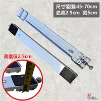 Новая ультракороткая модель высотой 2,5 см, 1 комплект белого цвета, модель с поворотным тормозом