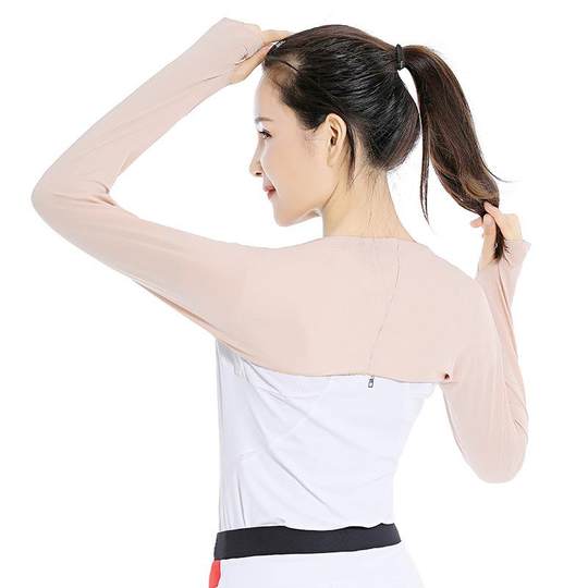 Air-Conditioned Room Arm Sleeves to Cover Thick Arms, Anti-Cold Women's Elbow Protectors, Arm Warmers