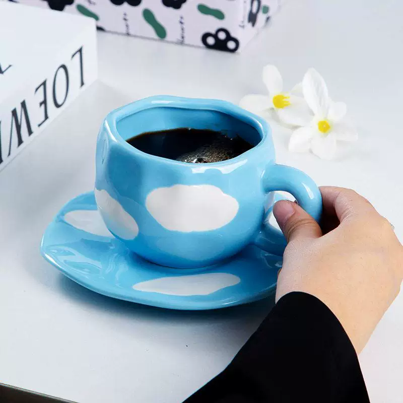 Милая керамическая посуда, кофейный набор, Южная Корея